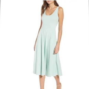 Leith Knit Midi Dress in Seafoam